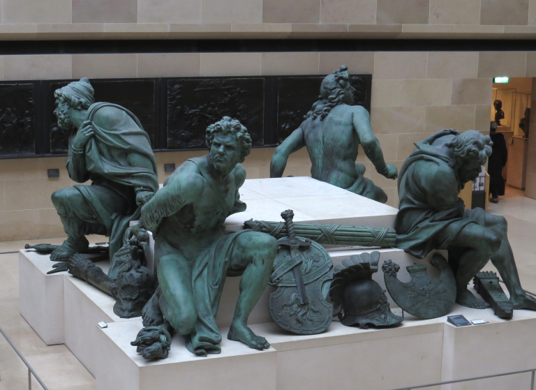 Escultura de los cuatro cautivos